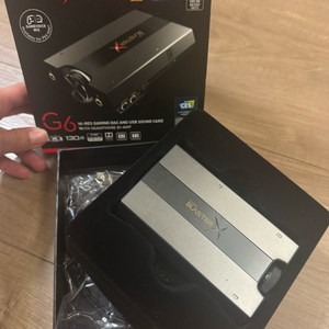 사운드 블라스터 G6 풀박스