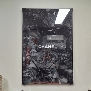 샤넬액자 샤넬그림 대형 꽃 샤넬 그림 액자 팝아트 인테리어소품 명품그림 명품액자 꽃그림 인테리어액자 거실액자