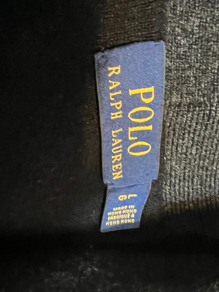 L 폴로 랄프로렌 레터맨 P로고 숄카라 가디건 이미지