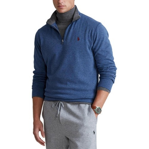 L 폴로 랄프로렌 레터맨 P로고 숄카라 가디건 이미지