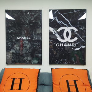 샤넬액자 샤넬그림 대형 꽃 샤넬 그림 액자 팝아트 인테리어소품 명품그림 명품액자 꽃그림 인테리어액자