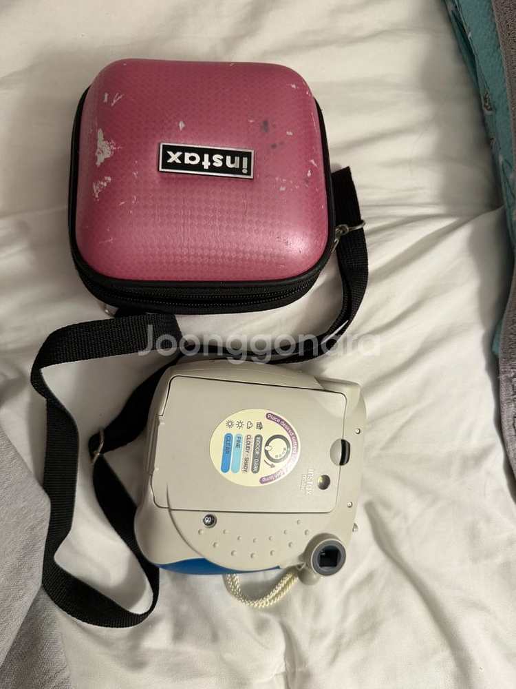 인스탁스 미니7S 팝니다 블루색상--1