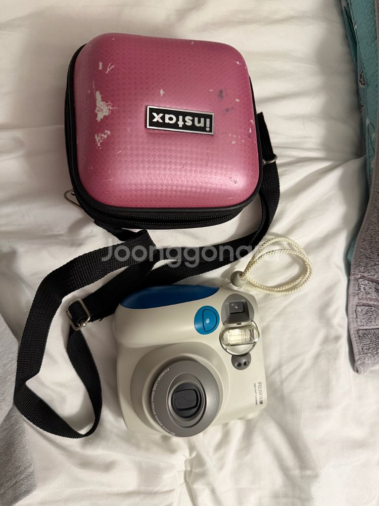 인스탁스 미니7S 팝니다 블루색상--0