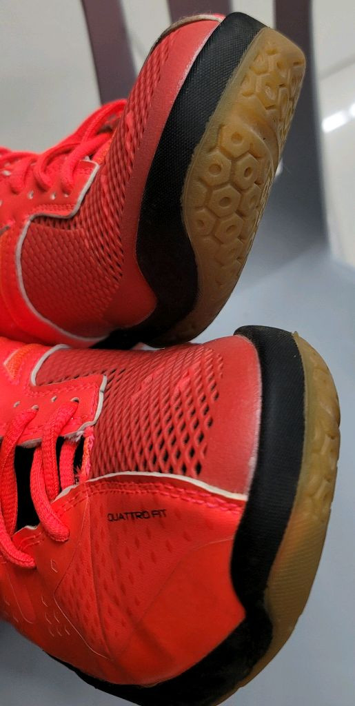 요넥스 배드민턴화 빨간색 270 QUATTRO FIT--5