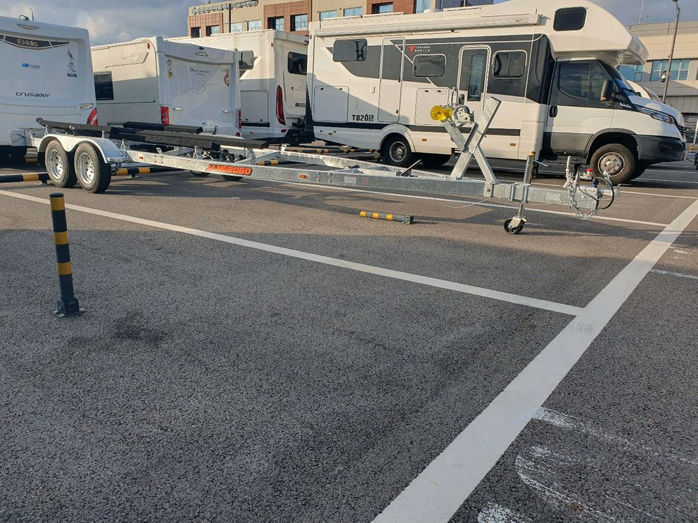 8미터 보트 트레일러 이미지