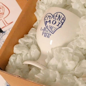 (미사용)에프터눈오리 와인잔(딥블루)