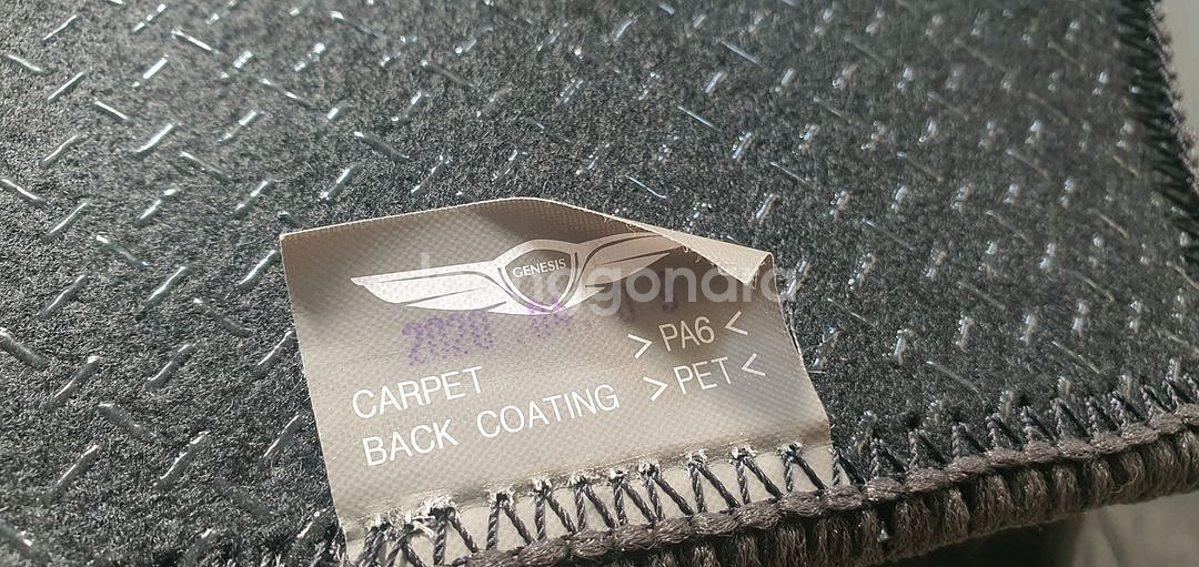 제네시스 GV80 운전석 순정바닥매트.--6