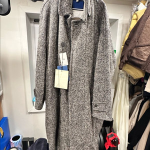 도큐먼트 도네갈 트위드 발마칸 코트 베이지 L 판매