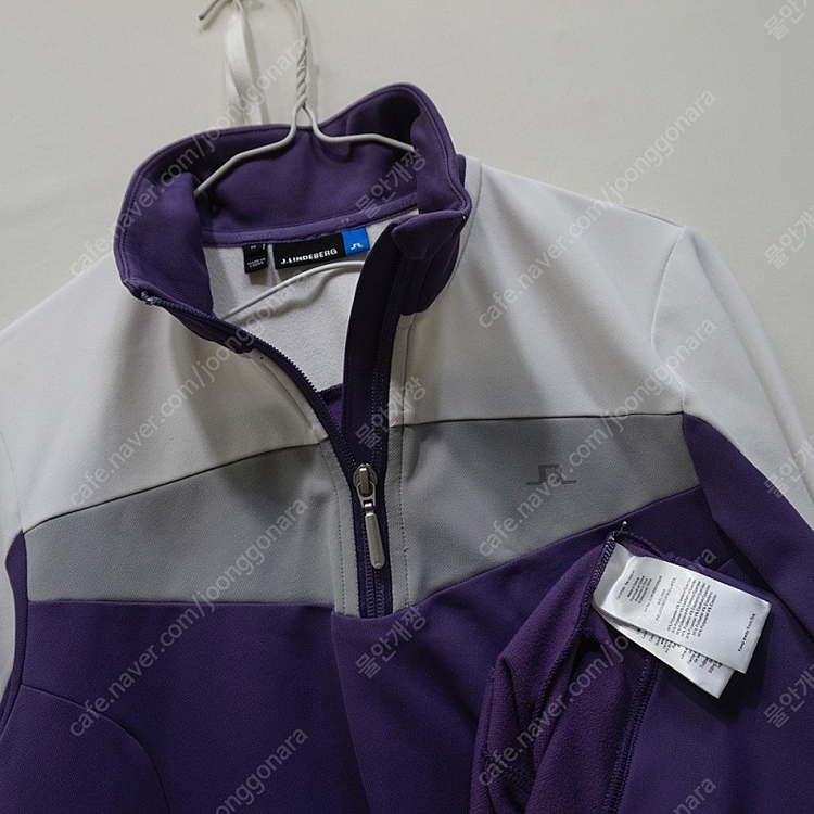 정품 제이린드버그 골프 봄 간절기 약 기모 반집업 티 여성 M 사랑봉봉--2