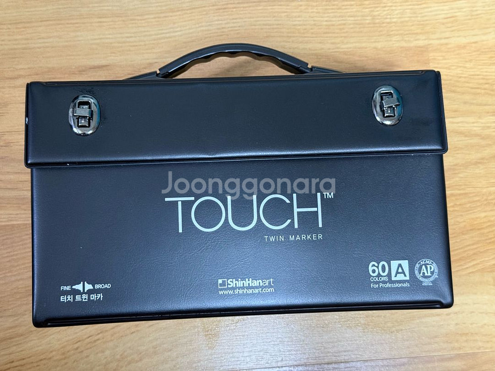 신한화구 신한 뉴터치 트윈마카 60색 세트 A 팝니다--4