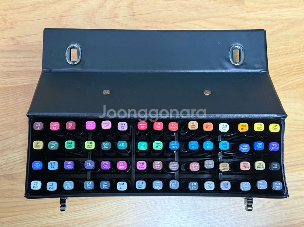 신한화구 신한 뉴터치 트윈마카 60색 세트 A 팝니다--2