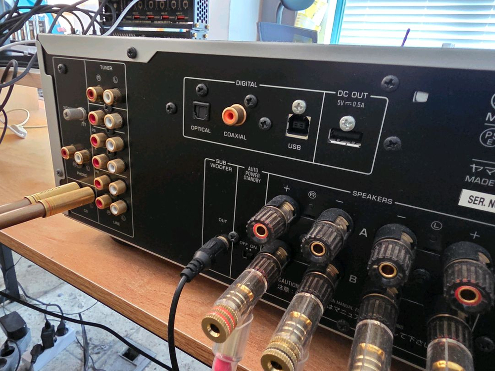 야마하 A-S801 인티 앰프 팝니다--3