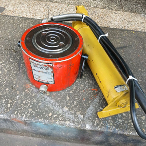 유압펌프+유압램200톤 이미지