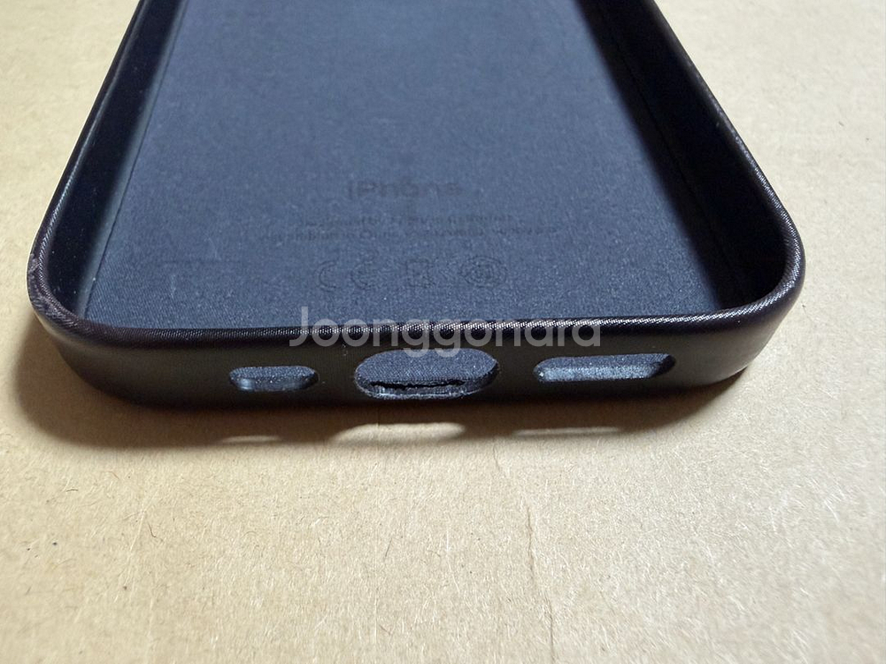 아이폰 15 pro FineWoven 케이스 apple 정품--2