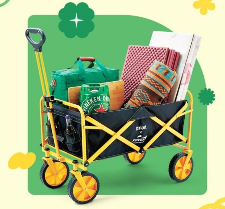 캠핑용 접이식 아웃도어 웨건--5