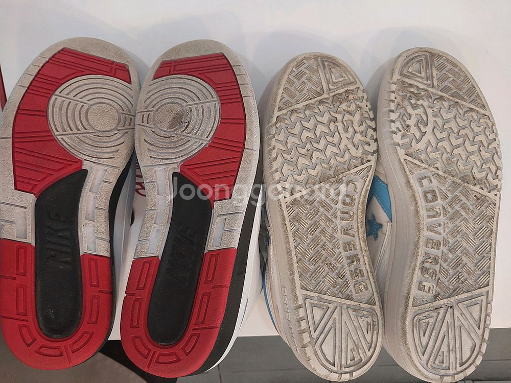 조던2 x 컨버스 팩 Converse Pack Alumini 2족 남성용250 일괄 택포 8만--2