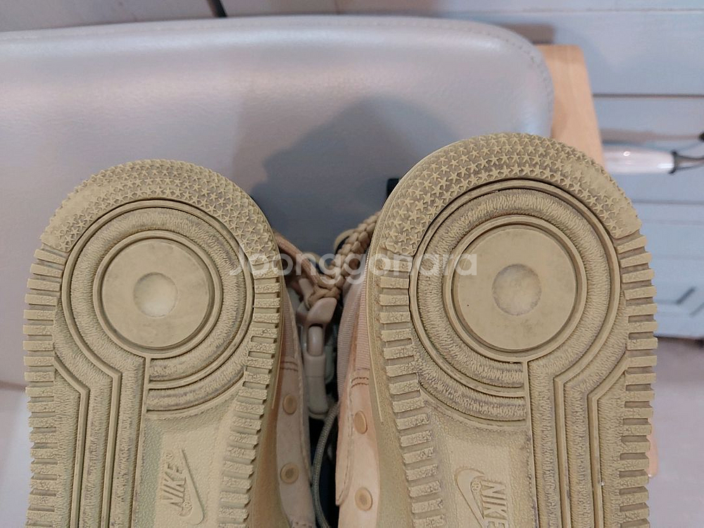 나이키 SF AF1 스페셜 필드 포스 클럽골드 맨사이즈 250사이즈 택포 7만--2