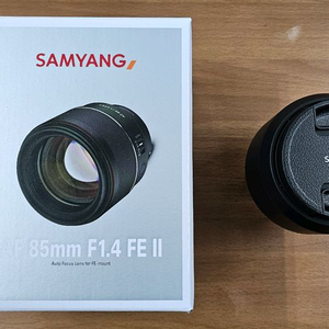 삼양 85mm F1.4 FE II 렌즈.소니E마운트 풀프레임.