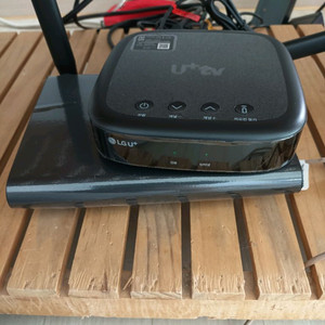 유플러스 기가와이파이공유기 셋탑박스 리모컨