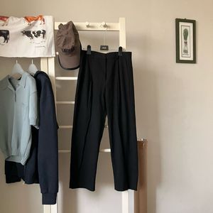 베르가못 핀턱 슬랙스 (2사이즈)