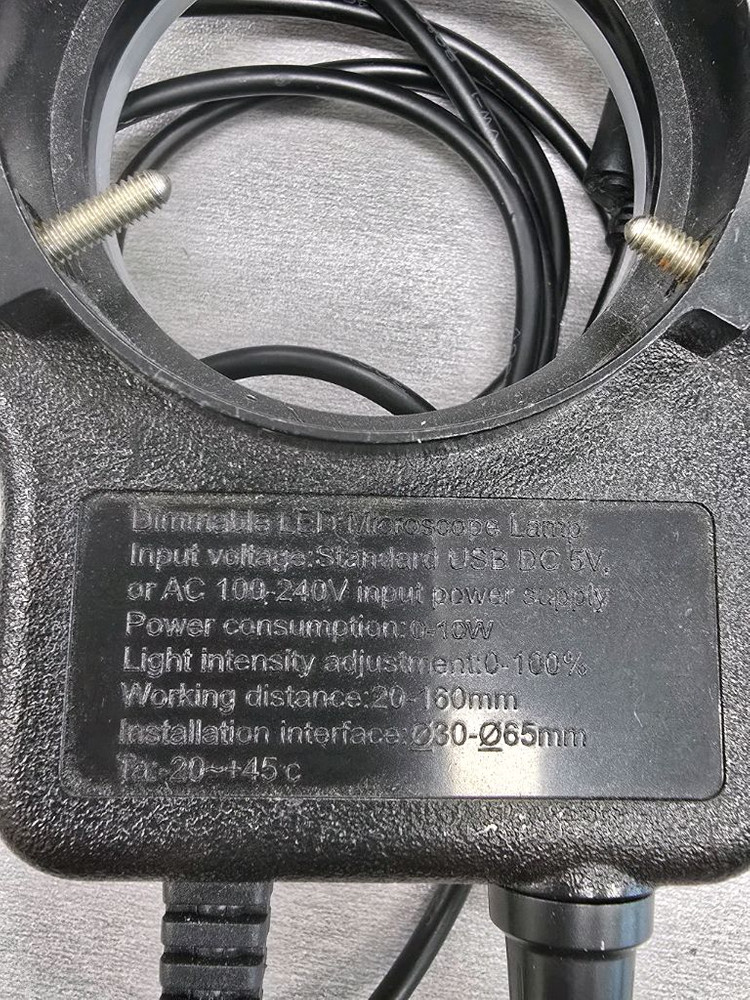 마리크로 스코프 전자현미경 용 밝기 조절 가능한 LED 조명 컨트롤러 이미지