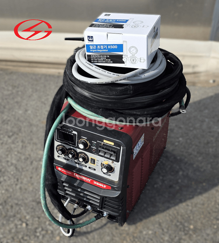 국산 월드웰 소형 인버터 알곤용접기 350LT 03-123--0