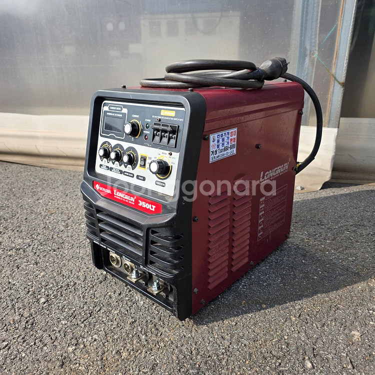 국산 월드웰 소형 인버터 알곤용접기 350LT 03-123--6