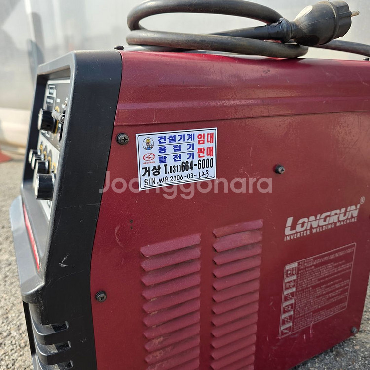 국산 월드웰 소형 인버터 알곤용접기 350LT 03-123--4