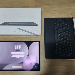 올해6월구매)갤럭시탭 S10+ 5G 256기가 + 정품AI키보드커버