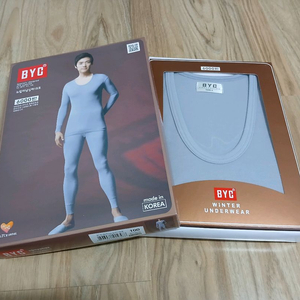 [새것] BYC 남성 내복 (사이즈 100)