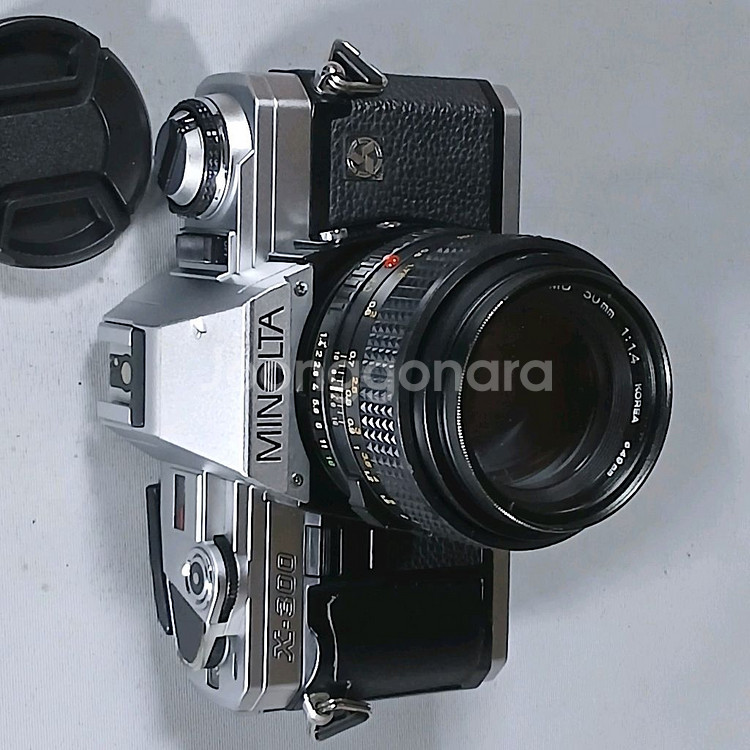 미놀타 X-300 필름카메라 + 40mm 렌즈 세트--2