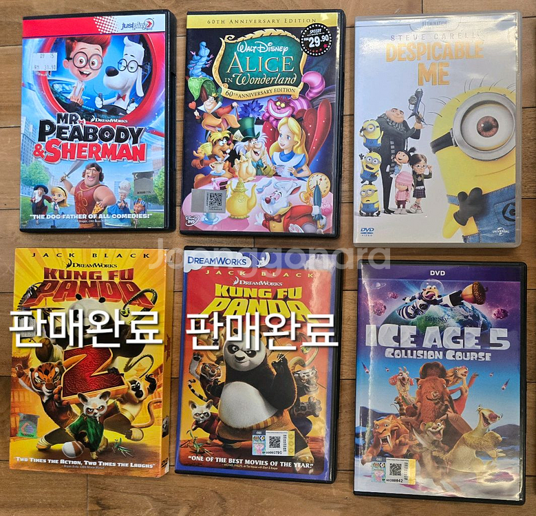 (가격내림) 유아 어린이 DVD 영화 영어 공부용 DV--2