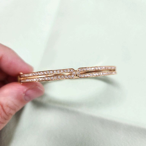 골든듀 에버래스팅 다이아 뱅글팔찌 로즈골드 S