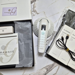 테라웨이브 G라인 뷰티디바이스 물방울 초음파 피부미용기기 마사지기