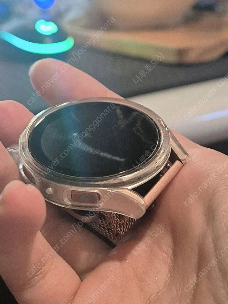 갤럭시 워치4 핑크 44mm 이미지