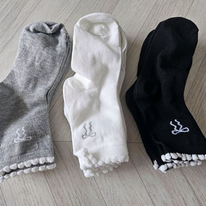 리본 여성용 양말 10컬레