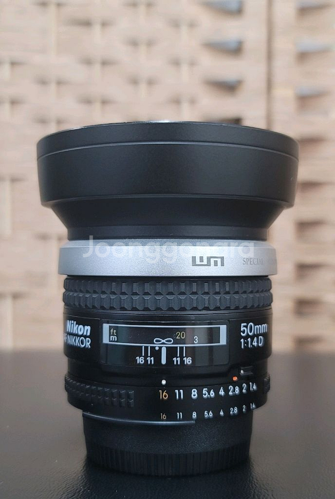 니콘/정품 af 50mm f1.4d +림즈후드--0
