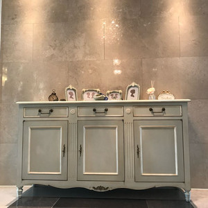 마넬 몽티니 앤틱 빈티지 콘솔 서랍장/장식장