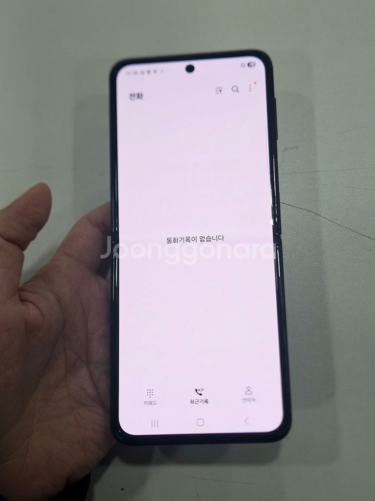 갤럭시Z플립3 블랙 256GB 가성비폰--6