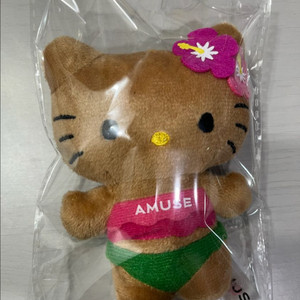 어뮤즈 태닝키티 인형 키링 이미지