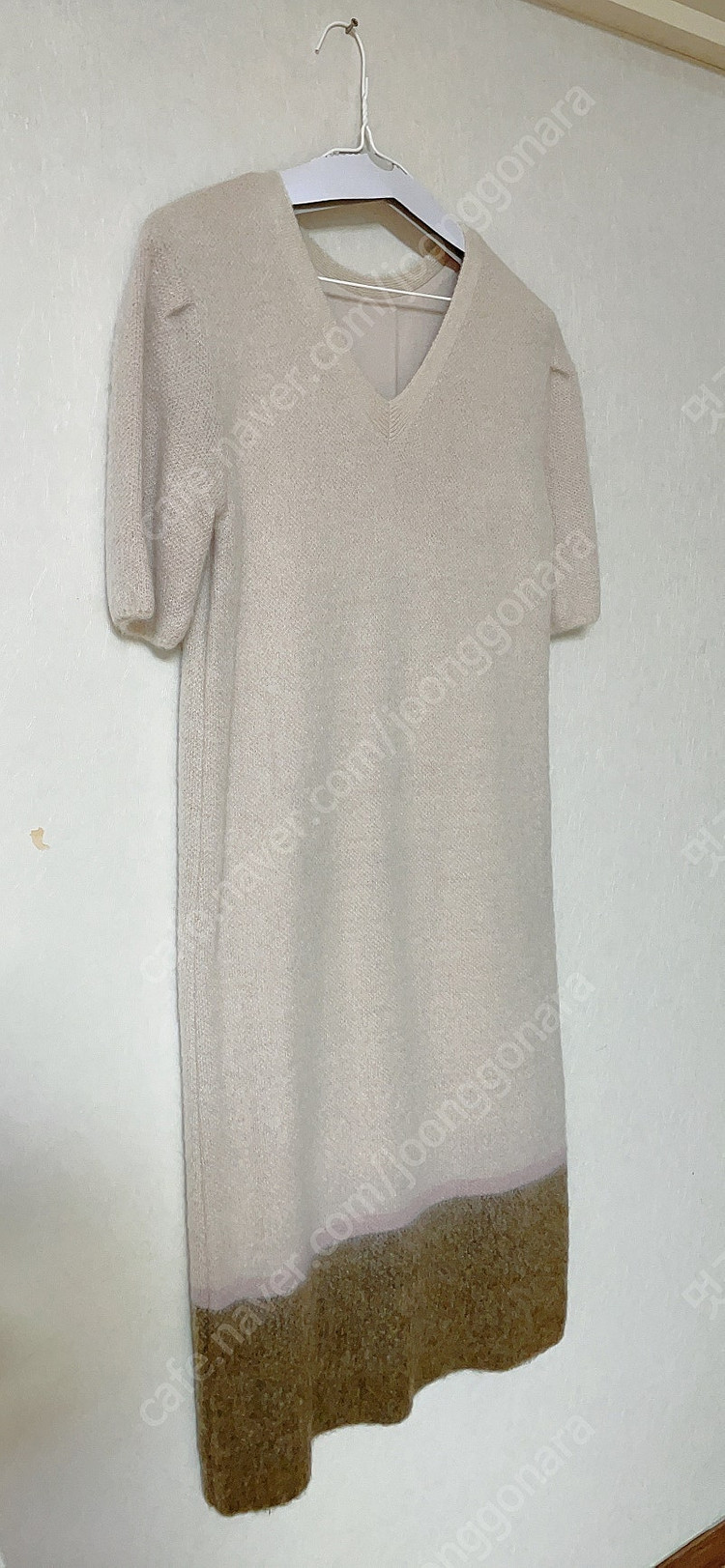 구호 캐시미어 니트 원피스--1