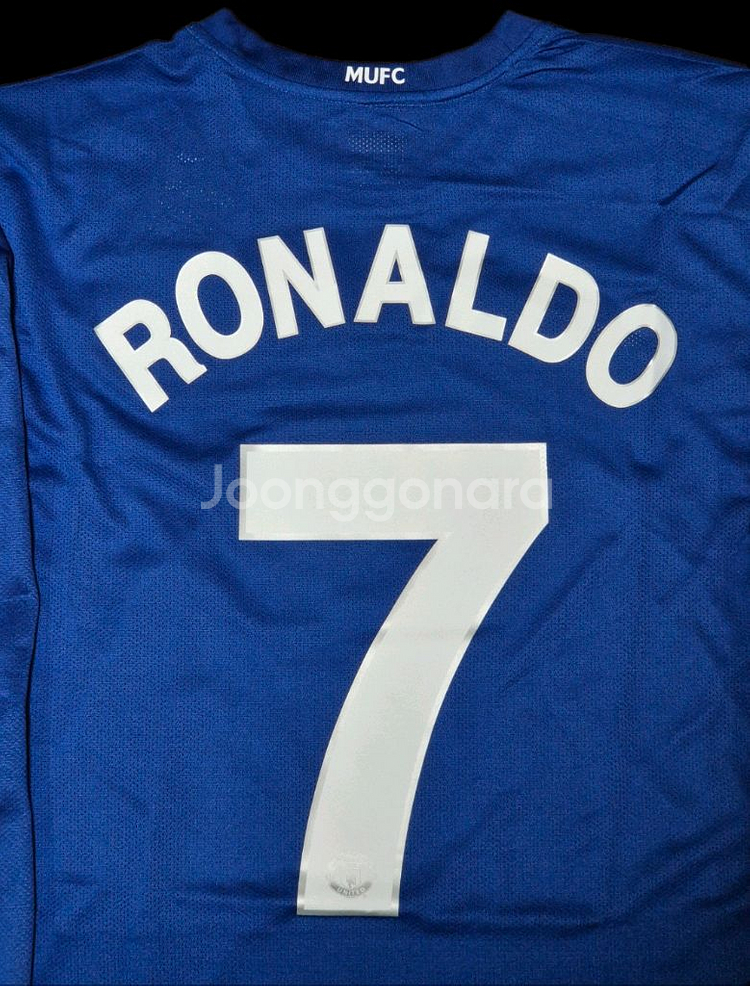 08 09 맨유 써드 호날두 긴팔유니폼 L 레플리카--5