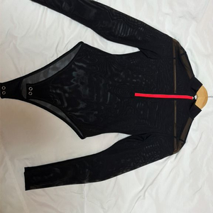 줌바 망사 바디수트