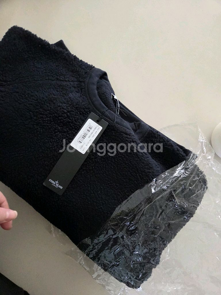 스톤아일랜드 후리스 맨투맨 8 새상품--3