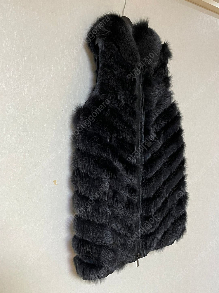 구호 밍크 퍼 베스트--1