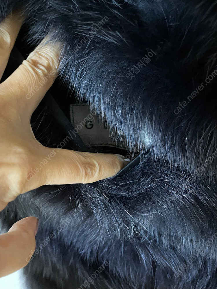 구호 밍크 퍼 베스트--2