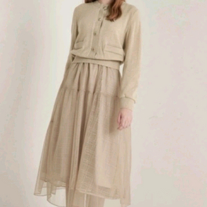 가격내림sjsj원피스 베이지컬러