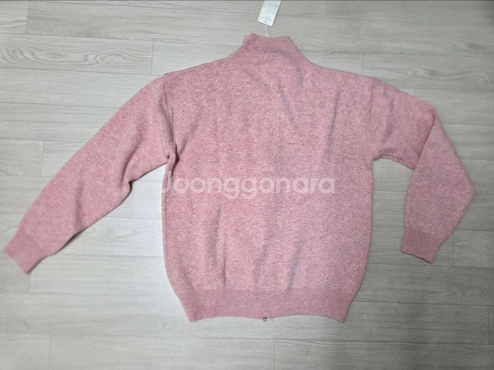 새상품 반목 투웨이 집업가디건M--1