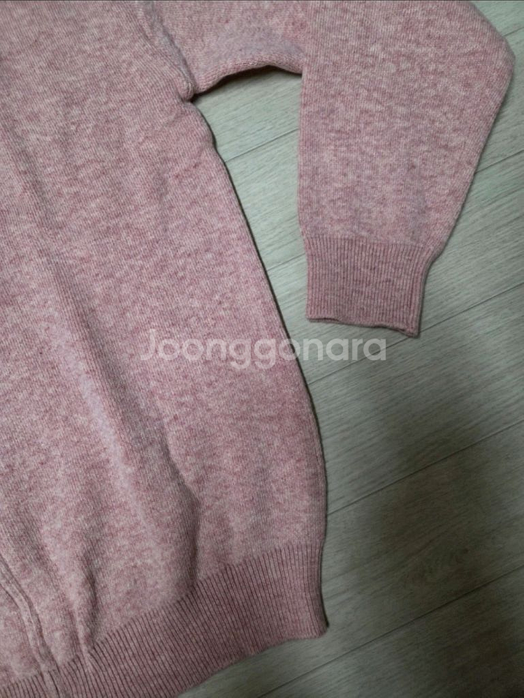 새상품 반목 투웨이 집업가디건M--4