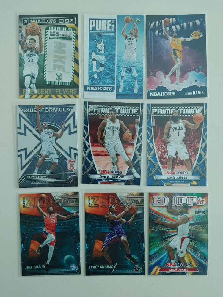 NBA Inserts#2 농구카드 컬렉션 자이언 하든 등 이미지